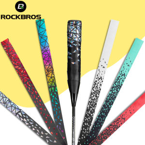 ROCKBROS Shockproof Road Bike Handle Grip Tape Anti-slip Badminton Rackets OverGrip Comfortable Non-Slip Fishing Rod Grip Bike Accessories