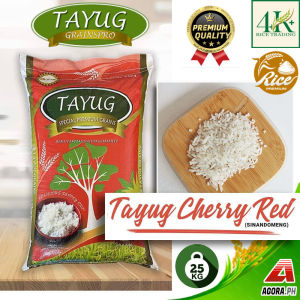 AP Tayug Ube 25kg Fragrant Jasmine Rice Tayug Cherry Red 25kg Sinandomeng Rice Tayug Blue 25kg Well-Milled Rice Tayug Green 25kg Good Ramble Rice Tayug Yellow 25kg Dinurado Rice
