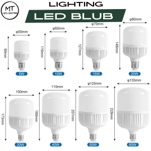 [SIÊU RẺ] Bóng đèn LED trụ 40W ánh sáng TRẮNG siêu sáng [GIAO HỎA TỐC]