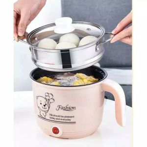 { NY ACC } Panci Listrik Fashion Serbaguna 18cm - Cooking Pot Steamer Multifungsi 18 CM
