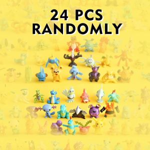 Mini Pokemon Doll Models with Different Styles Pikachu Anime Character Collection Toy Dolls Children’s Gifts Christmas Gifts