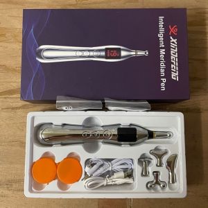 Electronic Acupuncture Pen Meridian Point Energy Massager Acupoint Stick 电子针灸笔经络按摩笔