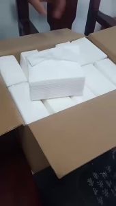 Wood Pulp Facial Interfolded Paper Tissue 3Ply