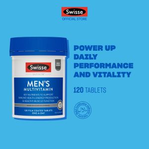 [EXP 31 AUG 2026] Swisse Ultivite Mens Multivitamin 120 Tabs