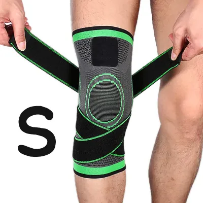 Compression Knee Sleeve with Adjustable Straps Professional Knee Support Brace (1 Pcs) for Soccer Basketball Tennis Running Cycling Workout Sports Knee Pad Bandage for Men Women Arthritis Leg Joint Pain Relief