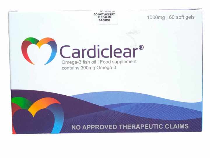 Cardiclear Fish Oil Omega 3 1000mg 30 Capsules / 60 Capsules Lazada PH