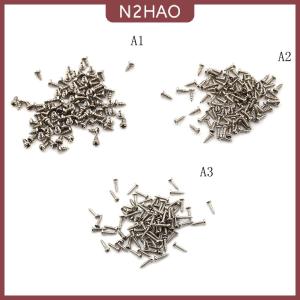 N2HAO 100 chiếc vít M2 đường kính ren đầu tròn có rãnh chữ thập vít tự khoan