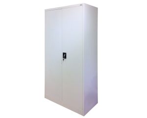 2 Swing Door Clothes Steel Locker Cabinet