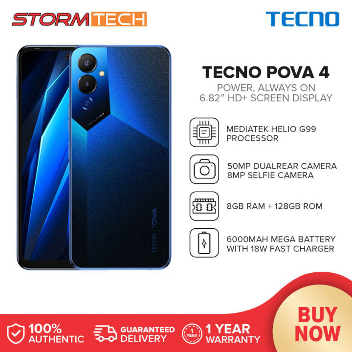 Androidタブレット本体 TECNO POVA 4 Pro 128GB/8GB RAM Android POVA 4 Pro - TECNO Mobile