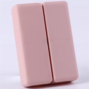Kotak Obat Travel 7hari/Kotak Pil Mingguan Lipat Kreatif/Travel Portable Pill Box/Wadah Dispenser Organizer Alat