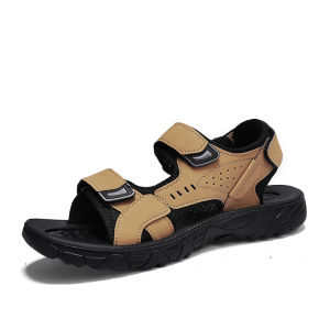 2025 Spring Large Size MenS Casual Fashion Velcro Beach Breathable Parent-Child MenS Sandals