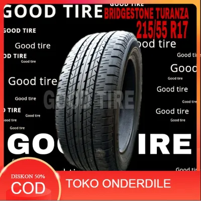BRIDGESTONE TURANZA 215/55/17 R17 RING 17 COPOTAN SEKEN SECOND BEKAS BAN MOBIL HRV NISAN JUKE CAMRY HONDA ACORD