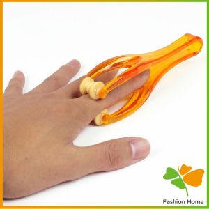 เครื่องนวดนิ้ว แบบพกพา ข้อต่อมือ แบบลูกกลิ้ง ที่หนีบนวดมือ Rolling finger massager