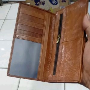PROMO SALE dompet panjang PRIA WANITA kulit COKLAT