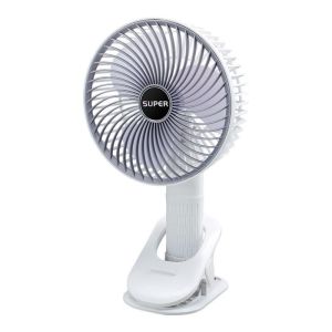 😍2024 auto-rotate Mini Table USB Charging Fan Small Kipas Clip Hand Cooling Office Table USB Charge