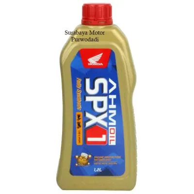 SPX 1 12 L 1200ML All Honda Original AHM Full Synthetic CB150R LED SPX1 12L Kemasan Baru
