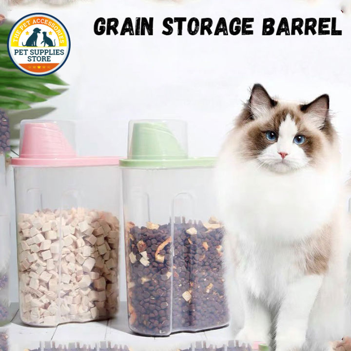 Pet Food Storage container Sealed Large Capacity Dust Proof And