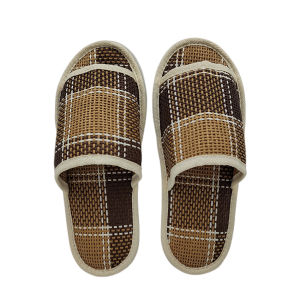 Hotel Summer Slippers Non-Slip Open-Ended Washable And Reusable Light Luxury Style