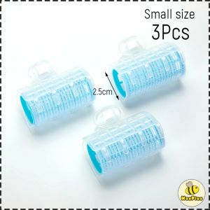 3Pcs/pack Air Bangs Roller Does Not Hurt Hair Plastic Curler Inner Buckle Hair Roller DIY Hair Tool