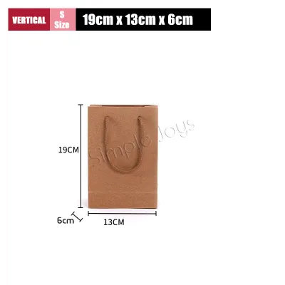 Kraft Paper Bags with Handles Great For Gift And Party
