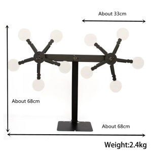 HOL Shooting Practice Wind Chimes Metal Shooting Practice Automatic Reset Target