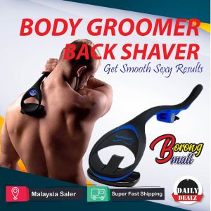 DIY Back & Body Shaver Long Handle Hair Razor Men Grooming Shaving / Pencukur Bulu Badan