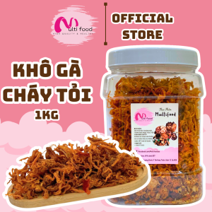 1kg Khô Gà Cháy Tỏi MULTIFOOD