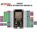 Đế ra chân esp32 nodemcu mạch Phát Triển ESP32 wifi bluetooth 38pin. 