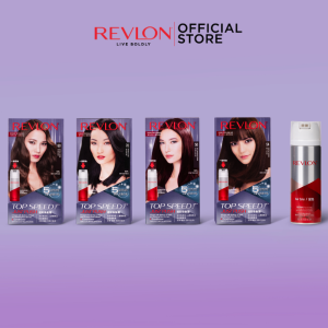 Revlon Top Speed Just Push Hair Color (NEW Cylinder format for mess-free application!)