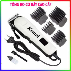 Tông đơ cắt tóc nam KEMEI 809C Tông đơ cắt tóc có dây chuyên nghiệp Tăng đơ hớt tóc loại tốt Tông đơ cắt tóc trẻ em người lớn dùng cho cả salon máy khỏe siêu bền