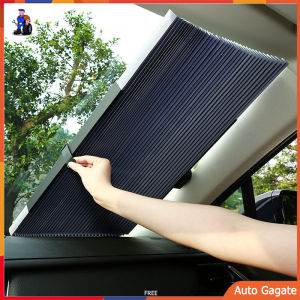 ม่านบังแดด สำหรับรถยนต์ พับได้ 46cm/70cm/80cm สำหรับความร้อน UV และช่วยป้องกันสดผ่านซีดผ่าน กำลังกายได้ง่าย
