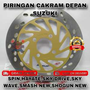 PIRINGAN DEPAN SUZUKI BUAT MOTOR SMASH NEW SHOGUN NEW SPIN SKY DRIVE SKY  KUALITAS ORIGINAL SUZUKI