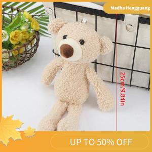 Madha Cute Stuffed Bear Dolls Soft Mini Animal Plush Keychain Room Decorations Car Decoration Props