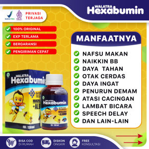 Vitamin Penambah Nafsu Makan Dan Penggemuk Badan Dewasa dan Anak - hexabumin