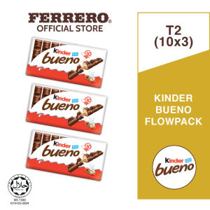 Bundle of 3 - Kinder Bueno - Regular Flowpack (T2x10)