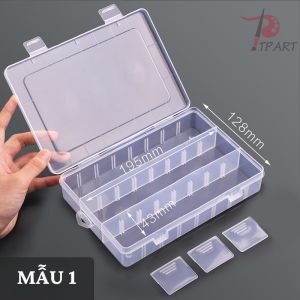 Hộp đựng dụng cụ vẽ họa cụ bằng nhựa cao cấp