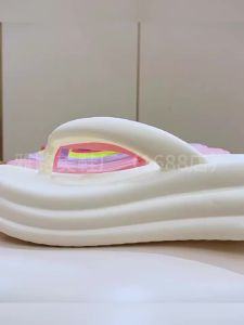 New EVA Anti-Odor Flip-Flops For Women Thick-Soled Slip-Resistant Sandals For Summer Beach Wear