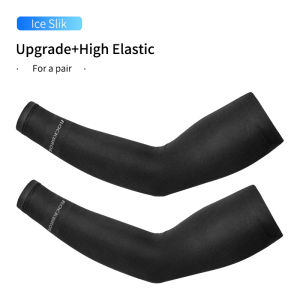 Rockbros Bike Arm Sleeve outdoor Sports Cycling Arm Sleeves Arm Sleeves for Bike Ice Silk Sleeves UV Protection for Biking