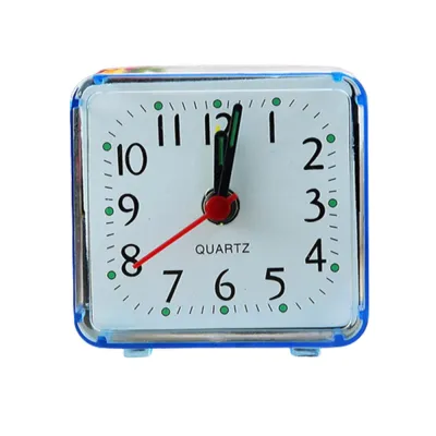 POSTURE Fashion Bedside Clocks Desk Battery Student Alarm Clock Time Management No Tick Small Alarm Clock Home Office Kids