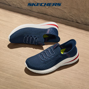 Skechers สเก็ตเชอร์ส รองเท้า ผู้ชาย Slip-Ins Usa Street Wear Delson 3.0 Shoes - 210955-NVY