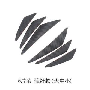 MG5/MG6/MG7/MG4 EV/ZS/MG Bumper carbon fibre pattern air extended spoiler surrounding