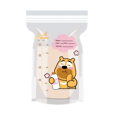 Baby Diary Breastmilk Storage Bag BPA Free 30PCS/pack Disposable Double Lock 150ml/250ml