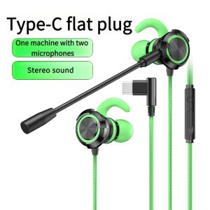 Tai nghe có dây HiFi Âm thanh nổi thể thao chơi game Tai nghe USB Loại C 3.5MM Tai nghe cho Samsung Galaxy  iPhone 16