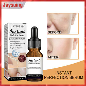 Jaysuing Shrink Pores Serum Pore Instant Perfection Serum Tightens Refining Moisturizing Whitening Serum Anti-aging Facial Skin Tighten Serum Ordinary Whitening Essence(10ml)