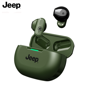 Jeep EW011 TWS Earbuds Bluetooth 5.3 Nirkabel dengan Mikrofon Internal dan Keberlanjutan 24 Jam - Tahan Air IPX5