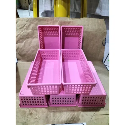 (Harga 6 pcs) Keranjang Serbaguna/Keranjang mini/Storage/Keranjang kotak plastik tebal A 20
