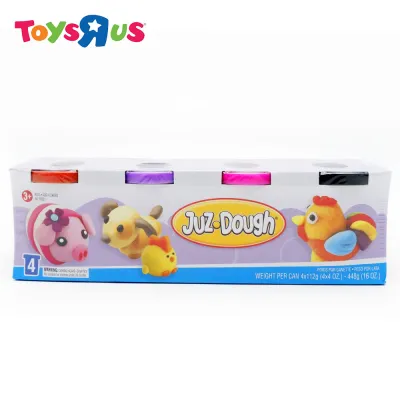 Juz Dough 4 Pack Farm Animals