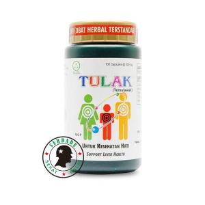 Borobudur Herbal Tulak 100 Kapsul - Memelihara Kesehatan Fungsi Hati