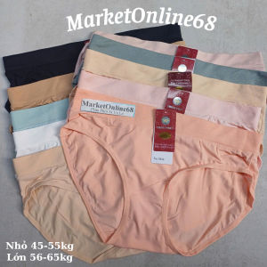 5 Quần Lót Nữ Thun Lạnh Cao Cấp 40Kg Đến 65kg Lưng Dệt Kim Mịn Mát 3025 3026 MarketOnline68
