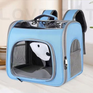 Large Capacity Breathable Pet Carrier Backpack Lightweight Panoramic Sky Capsule Pet Travel Bag Comfortable Outdoor Pet Backpack For Cats Small Dogs Portable Pet Supplies
